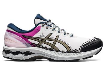 Asics Herr Sneakers GEL-KAYANO 27 DE Vita/Olivgröna